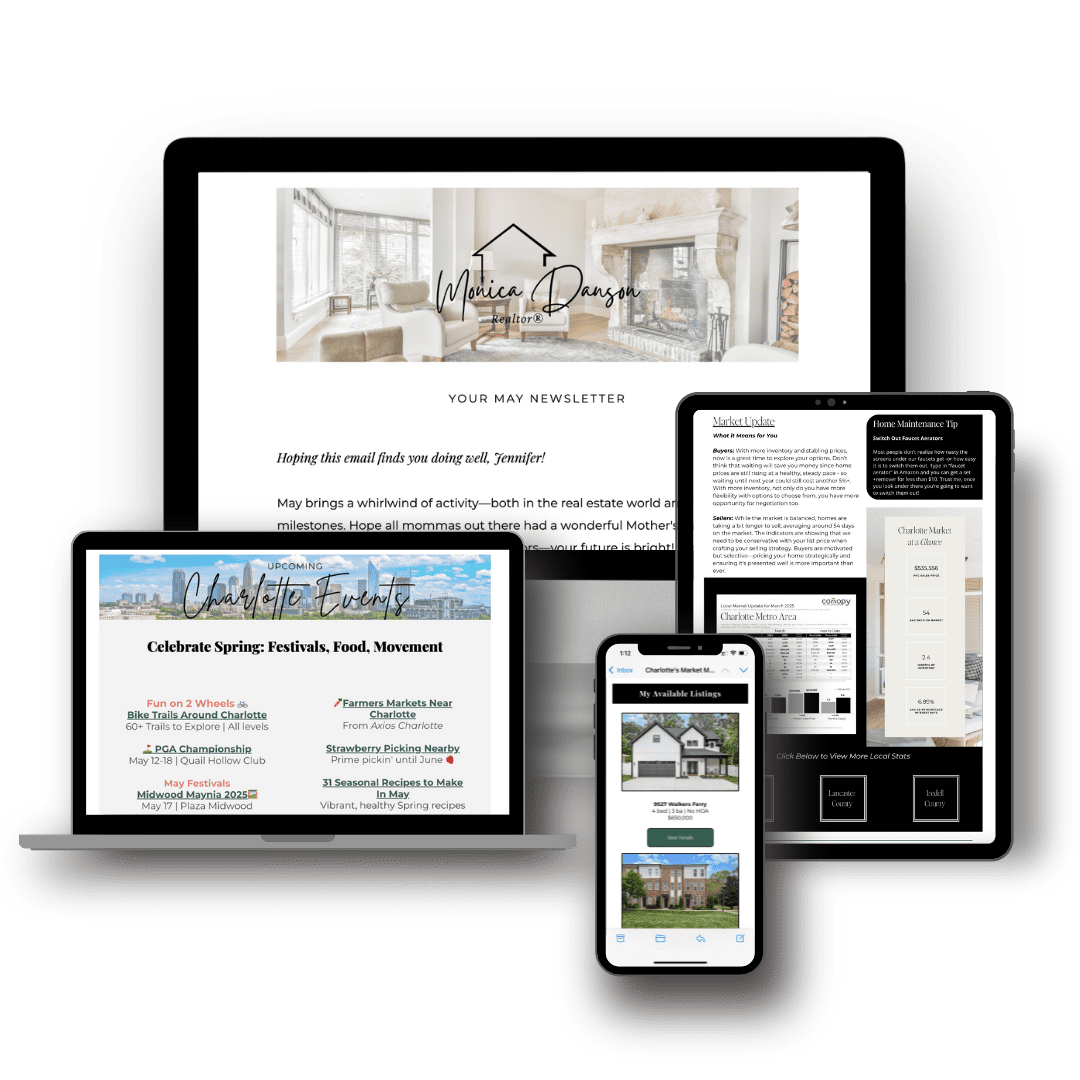 monthly email newsletter for realtors